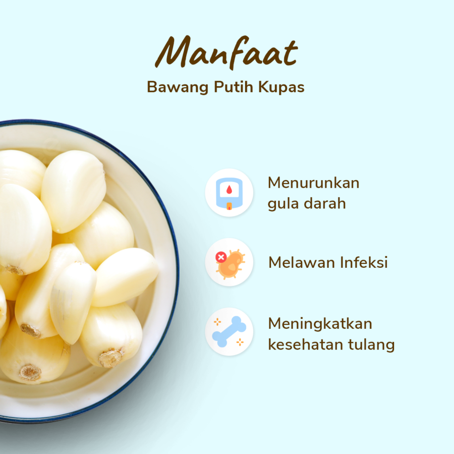 Bawang Putih Kupas Astro Farm 100gram
