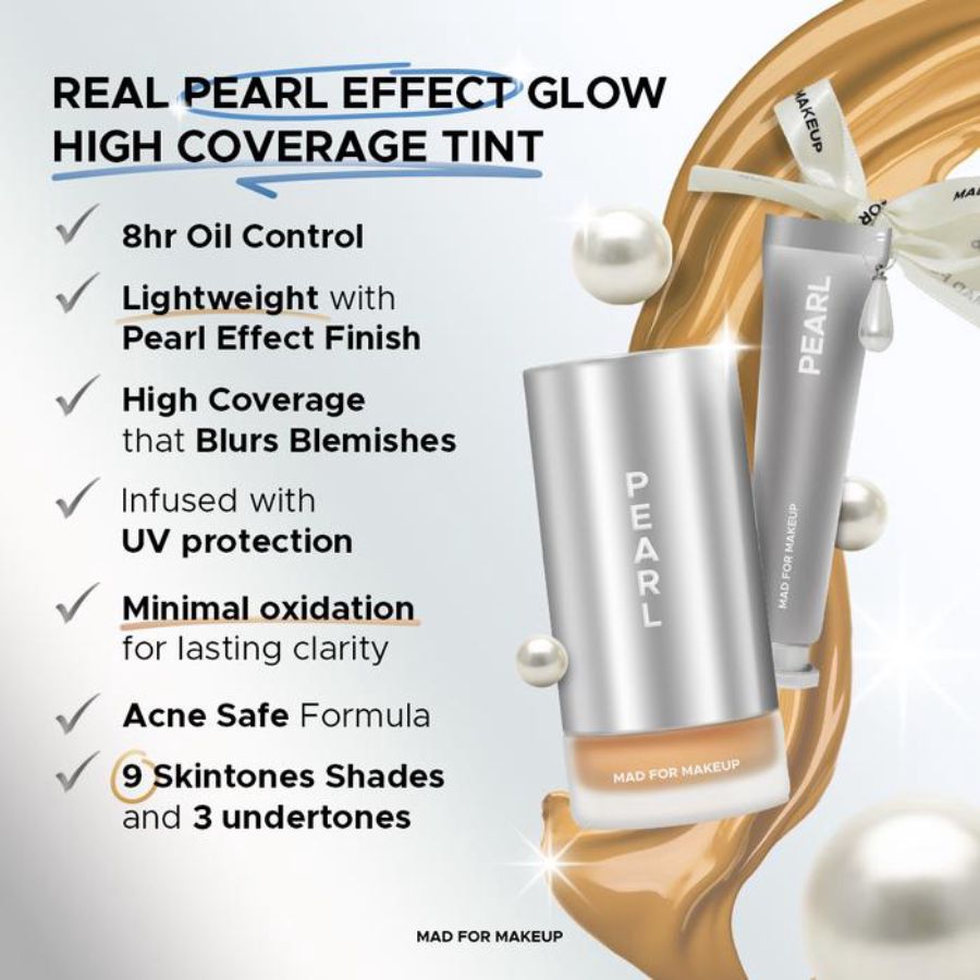 Mad For Makeup Pearl-Fect Cover N1 Skintint 23ml