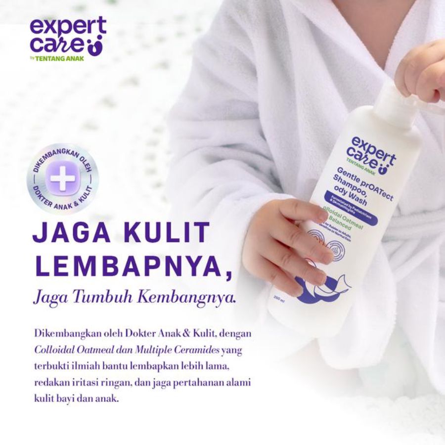 Expert Care Gentle PrOATect Kids Shampoo Body Wash 250ml