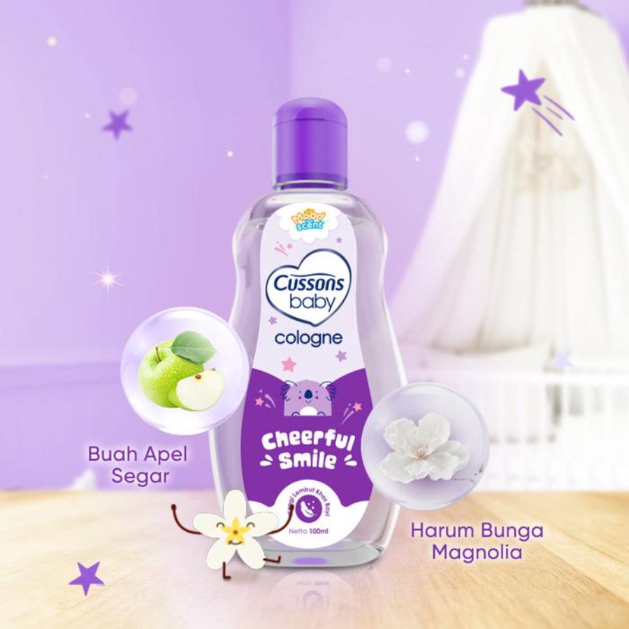 Cussons Baby Cheerful Smile Baby Cologne 100ml