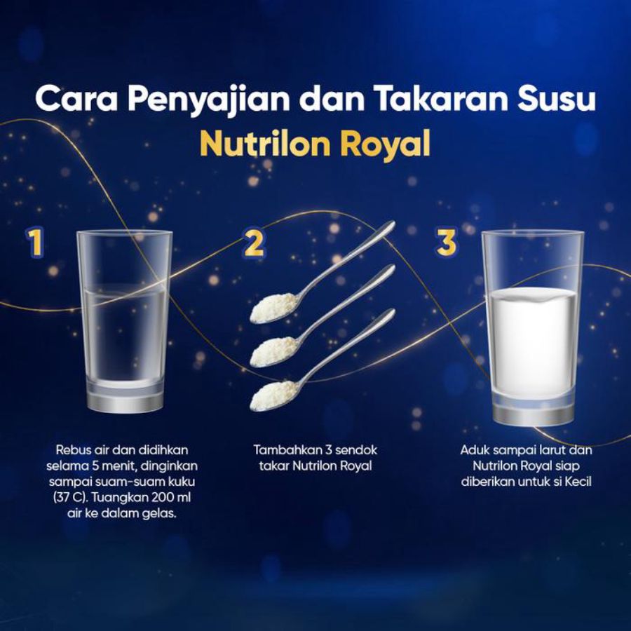 Nutrilon Royal 4 Honey 3-12 Tahun Susu Formula 800gram