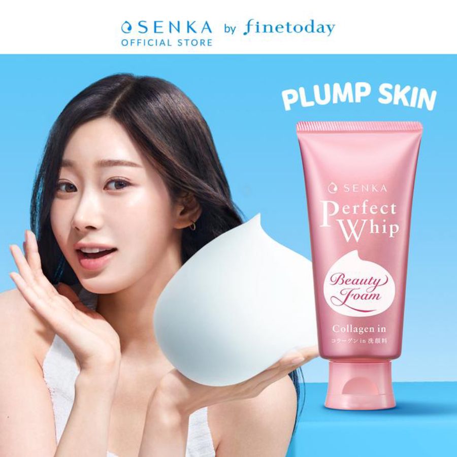 Senka Perfect Whip Collagen In Facial Wash 120gram