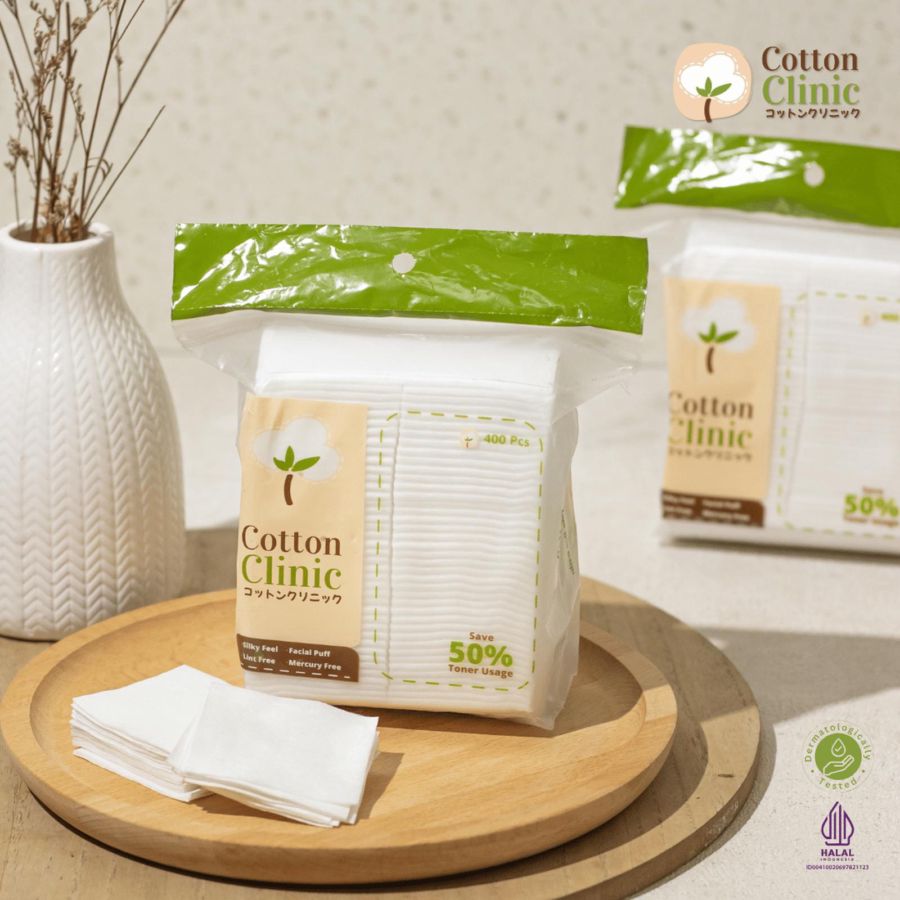 Cotton Clinic Toner Cotton Pads 400pcs