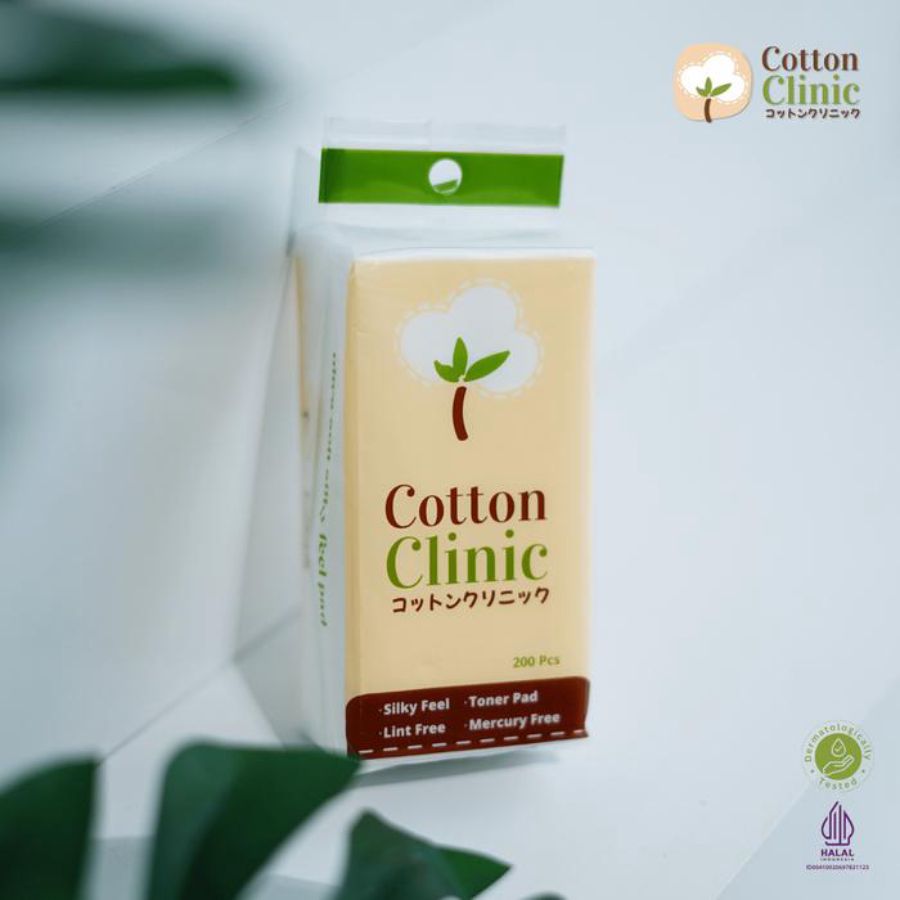 Cotton Clinic Toner Cotton Pads 200pcs