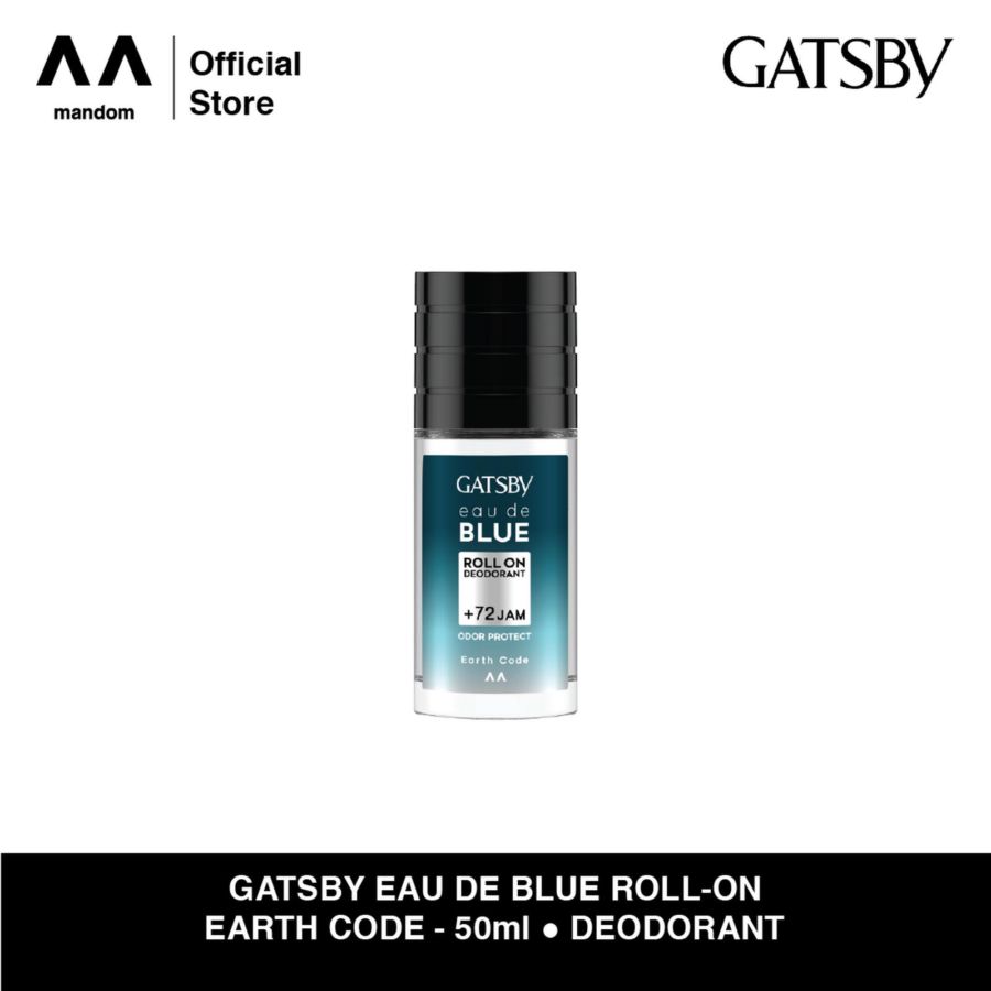 Gatsby Eau De Blue Earth Code Deodorant Roll On 50ml