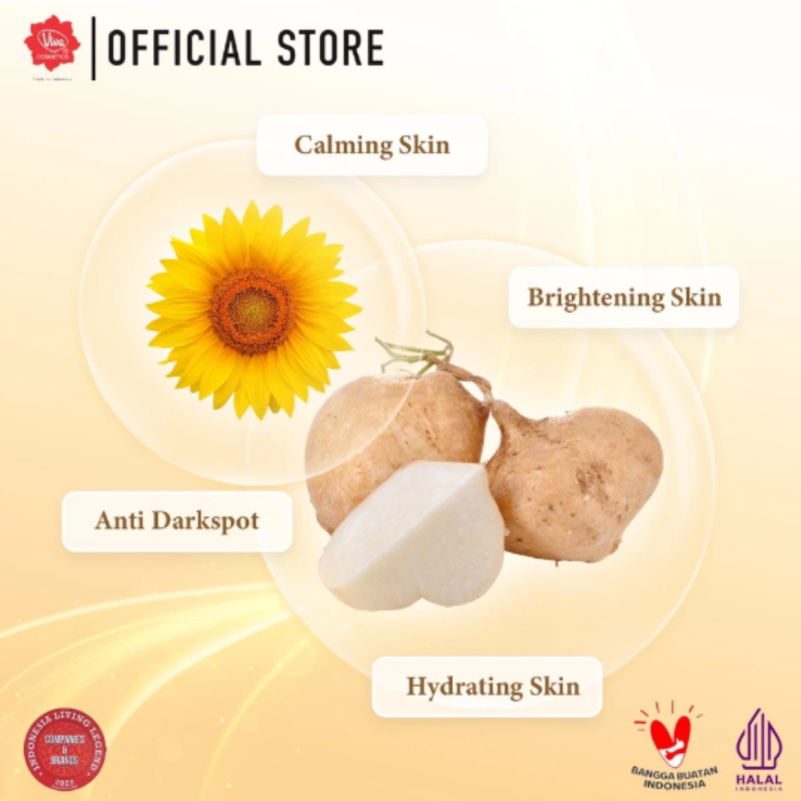 Viva Bengkuang Milk Cleanser Pembersih Wajah 100ml