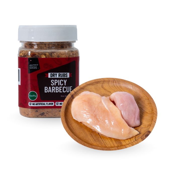 Dry Rubs Spicy Barbecue Astro Goods 75 gram & BLD Ayam Nanas Belfoods Sreeya 200 gram