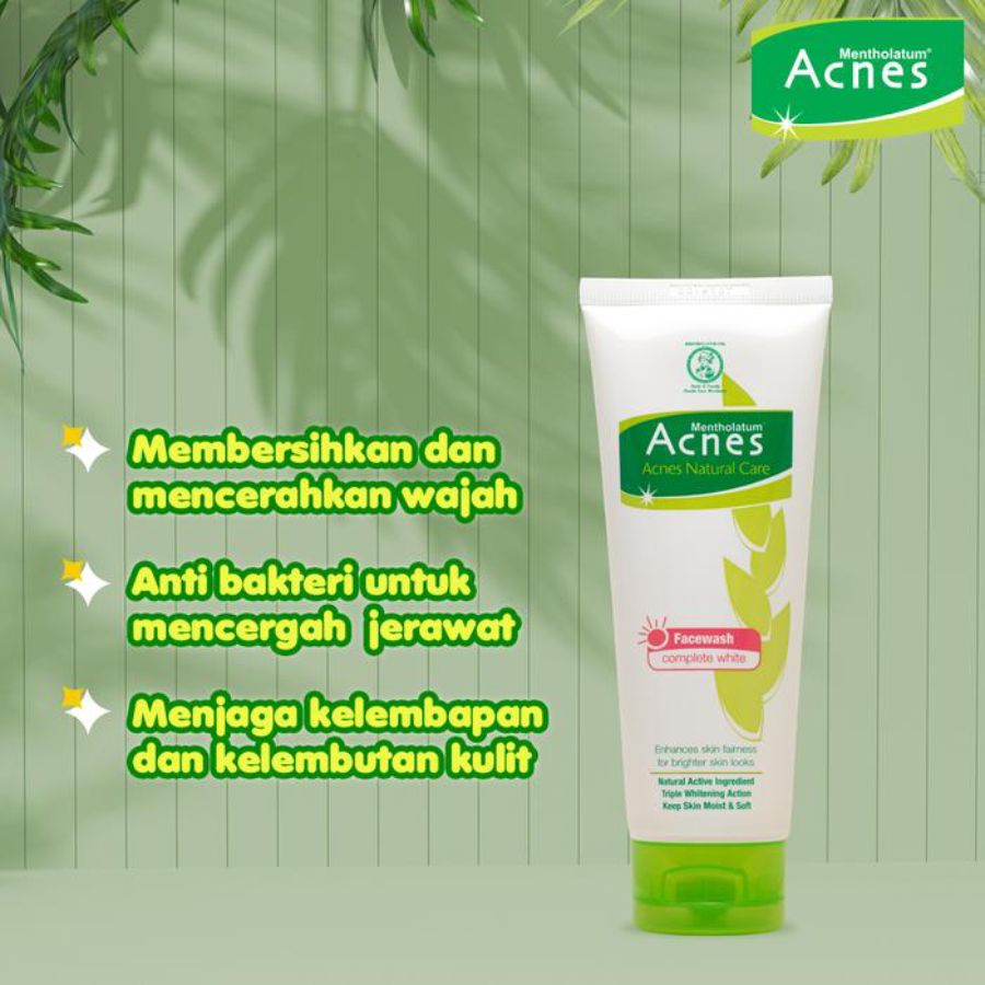 Acnes Face Wash Complete White 50gram