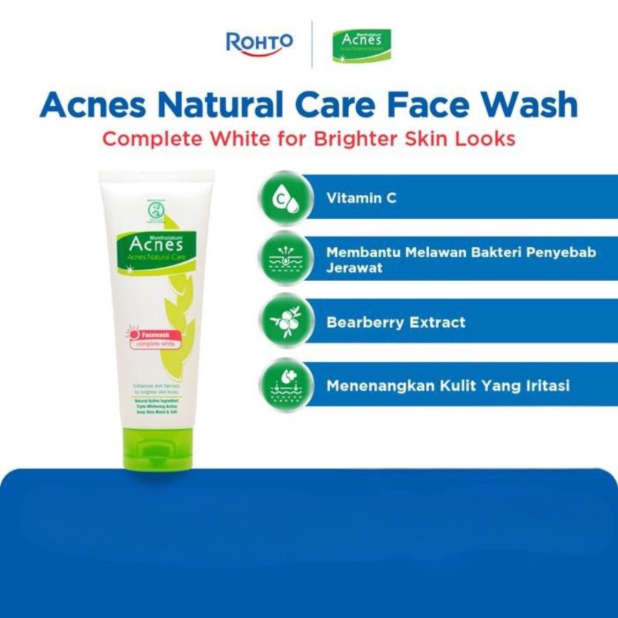 Acnes Face Wash Complete White 50gram