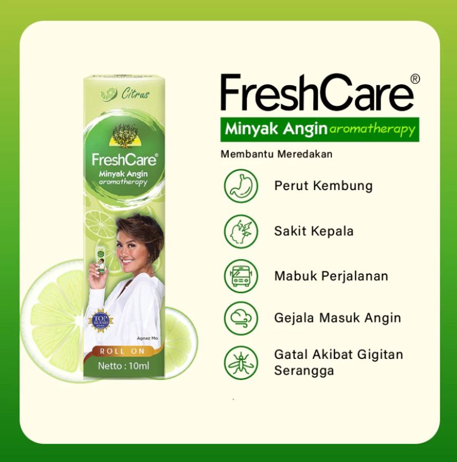 Freshcare Citrus Minyak Angin 10ml