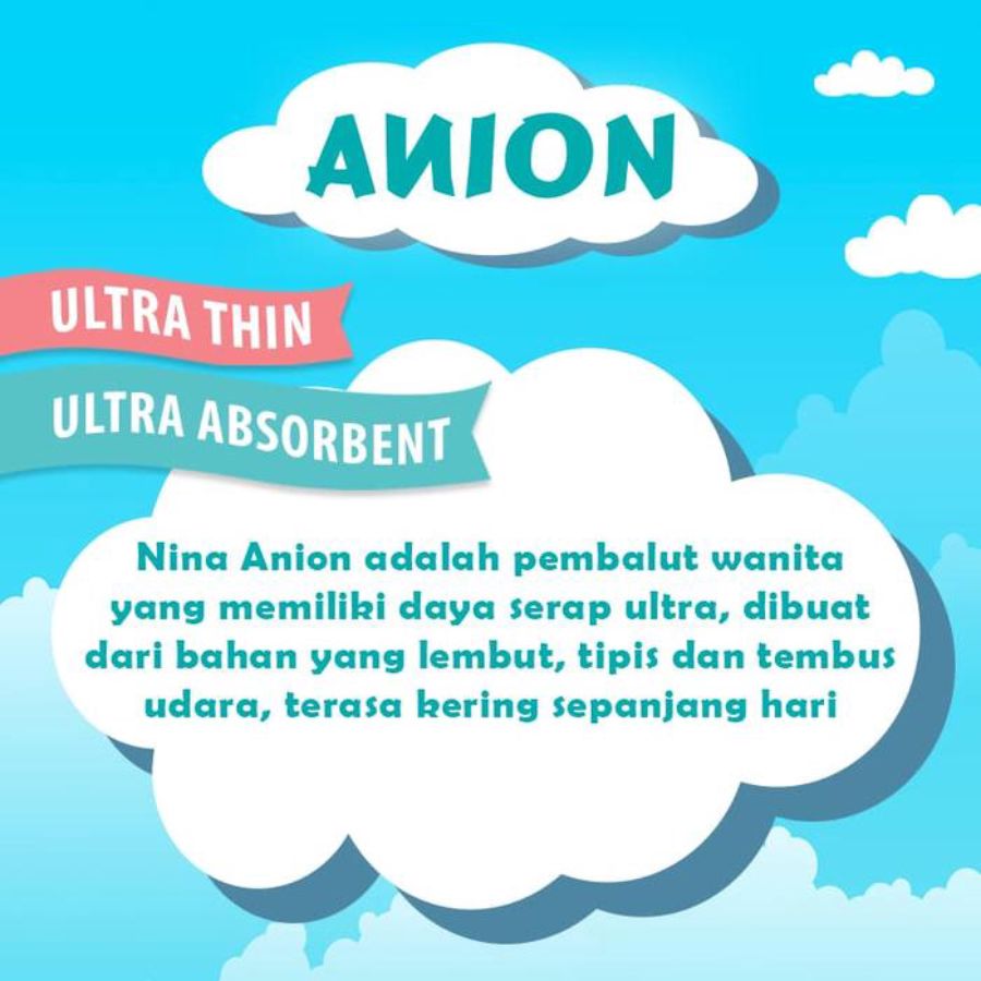 Bagus Nina Anion Night Extralong 33cm x 8pcs 1pack