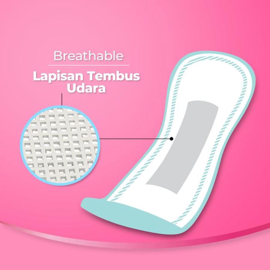 Bagus Nina Anion Pantylilner Floral 15cm 1pack