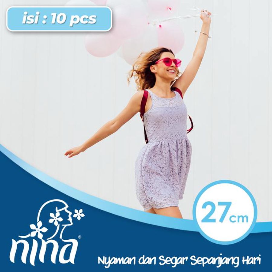 Bagus Nina Anion 27cm Pembalut Kewanitaan 10pcs 1pack