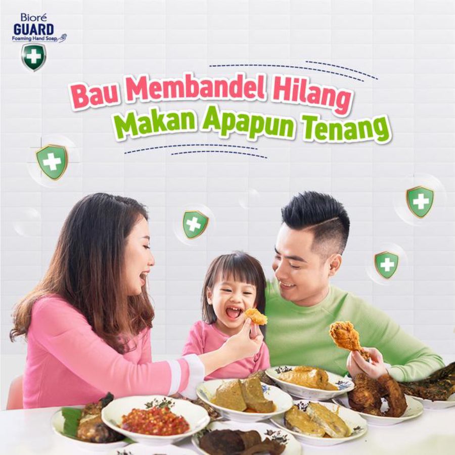 Biore Guard Fresh Antibacterial Foaming Hand Soap Botol 250ml