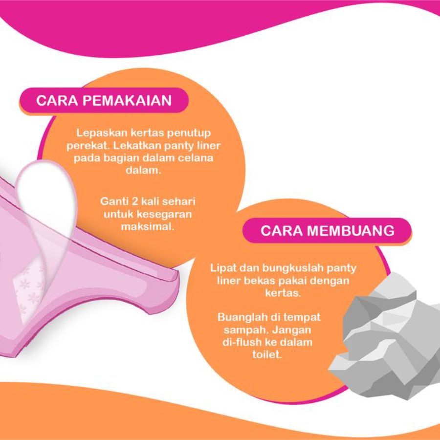 Carefree Super Dry Long Unscented Pembalut Kewanitaan 20pads
