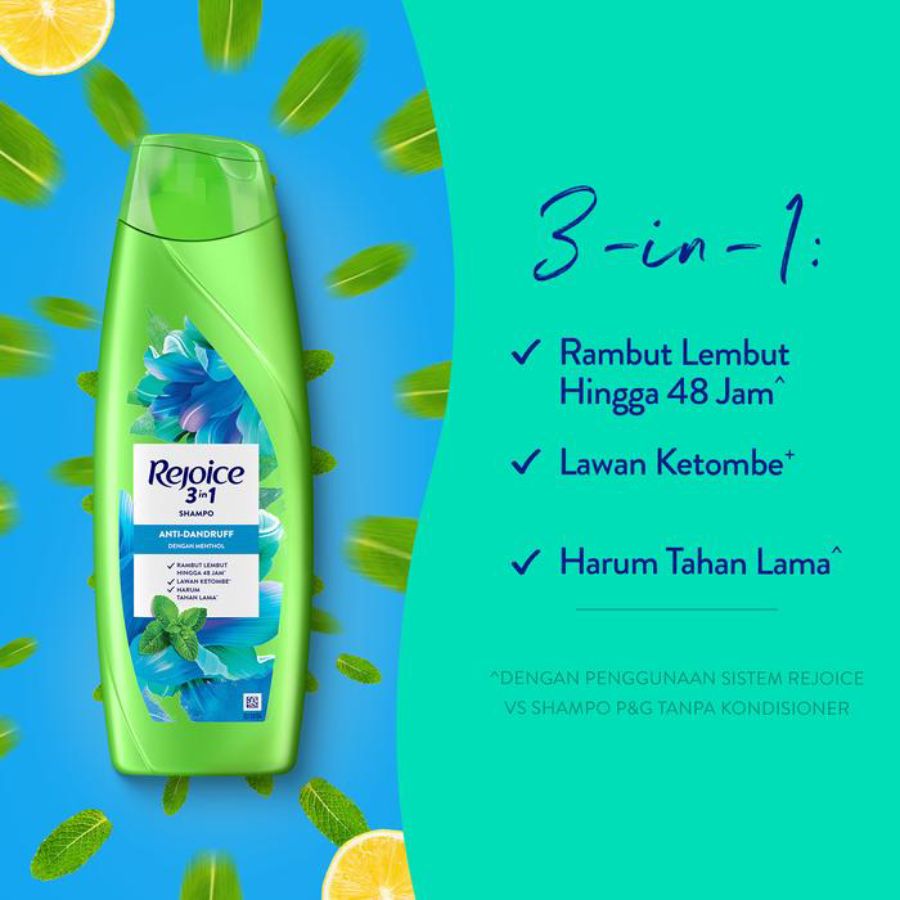 Rejoice Shampoo Anti Dandruff 3in1 450ml