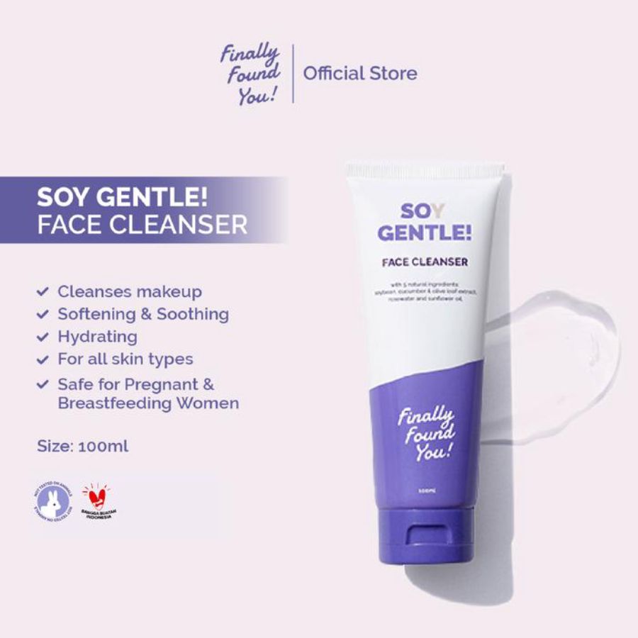 Finally Found You! Soy Gentle 2in1 Face Cleanser 100ml