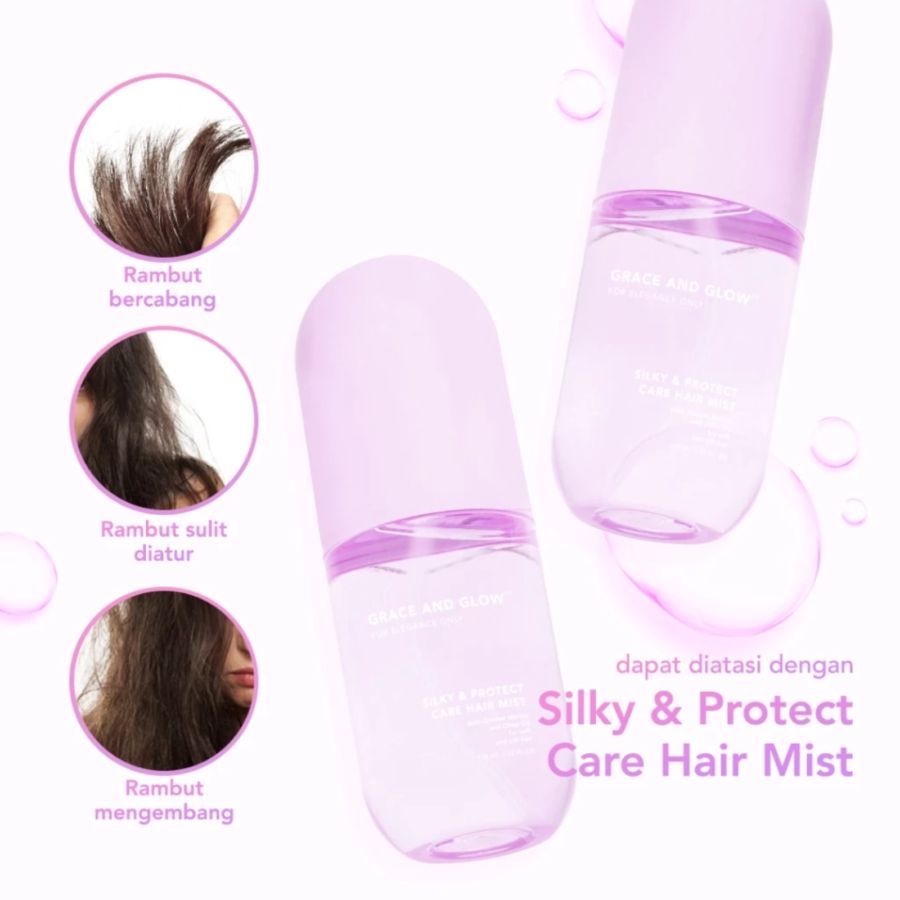 Grace and Glow Silky & Protect Care Hair Mist 100ml