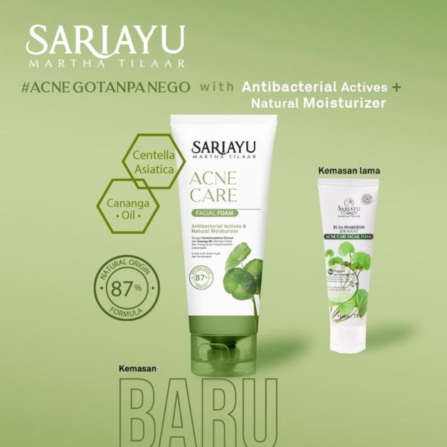 Sariayu Acne Care Facial Foam 75gram