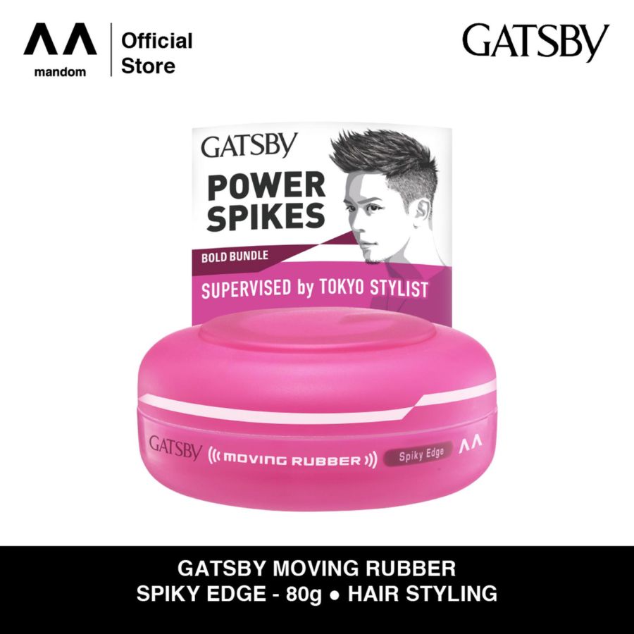 Gatsby Moving Rubber Spiky Edge Gel Rambut 80gram