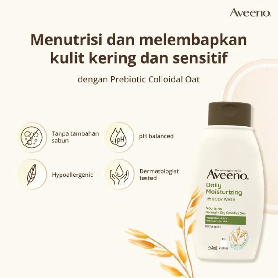 Aveeno Daily Moisturizing Body Wash 354ml