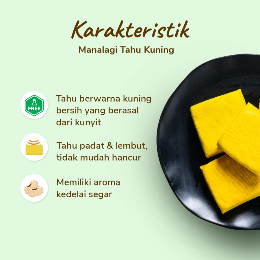 Manalagi Tahu Kuning 4pcs