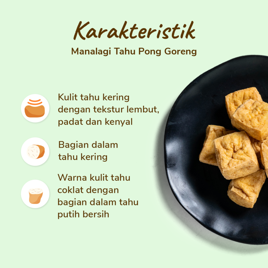 Manalagi Tahu Pong Goreng 9pcs