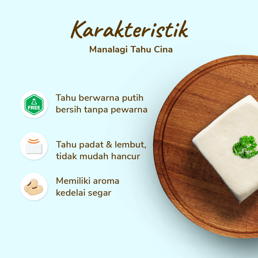 Manalagi Tahu Cina 1pcs
