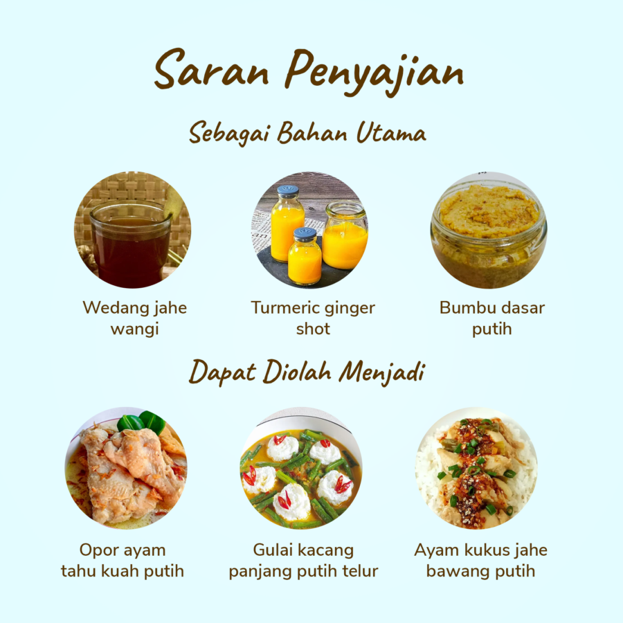 Jahe Putih Ekonomis Astro Farm 200gram