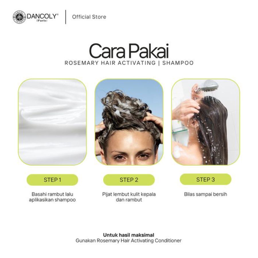 Dancoly Rosemary Hair Activating Shampoo 250ml