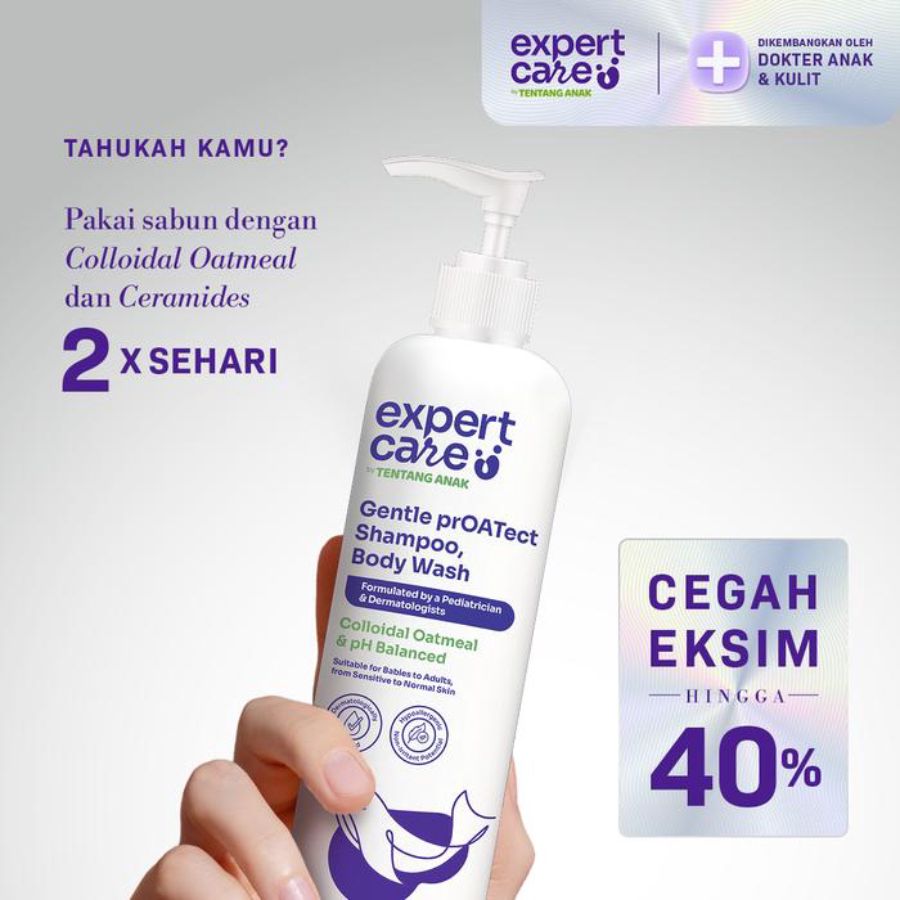 Expert Care Gentle PrOATect Kids Shampoo & Body Wash 250ml