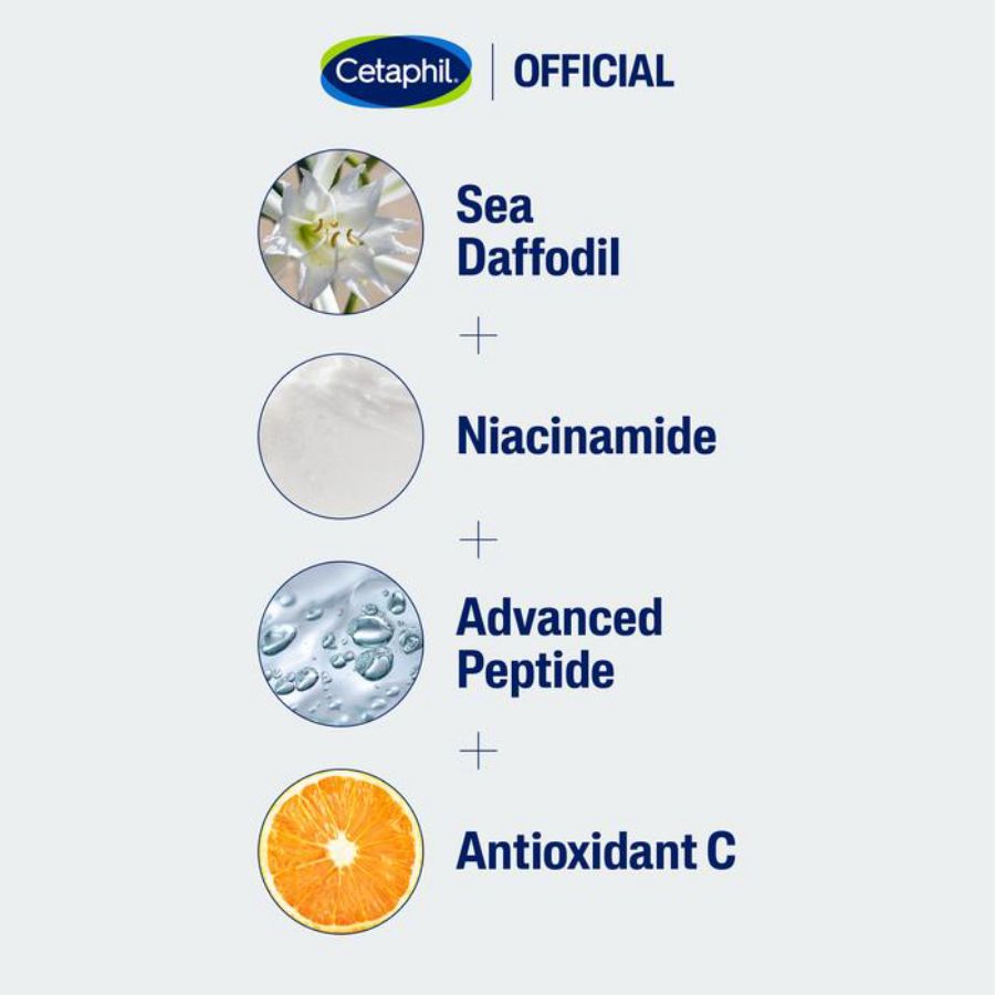 Cetaphil Bright Healthy Radiance Gentle Renewing Cleanser Facial Wash 100gram