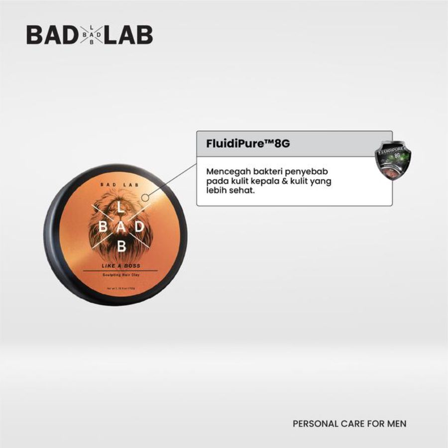 Bad Lab Like A Boss Sclupting Hair Clay 50gram