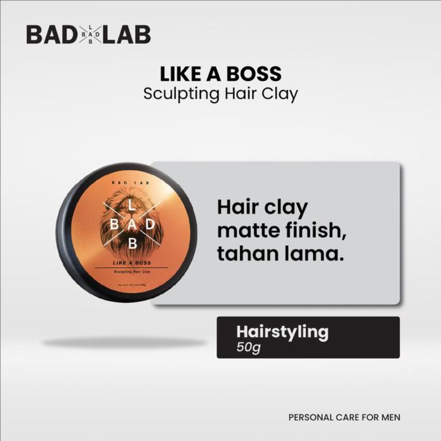 Bad Lab Like A Boss Sclupting Hair Clay 50gram