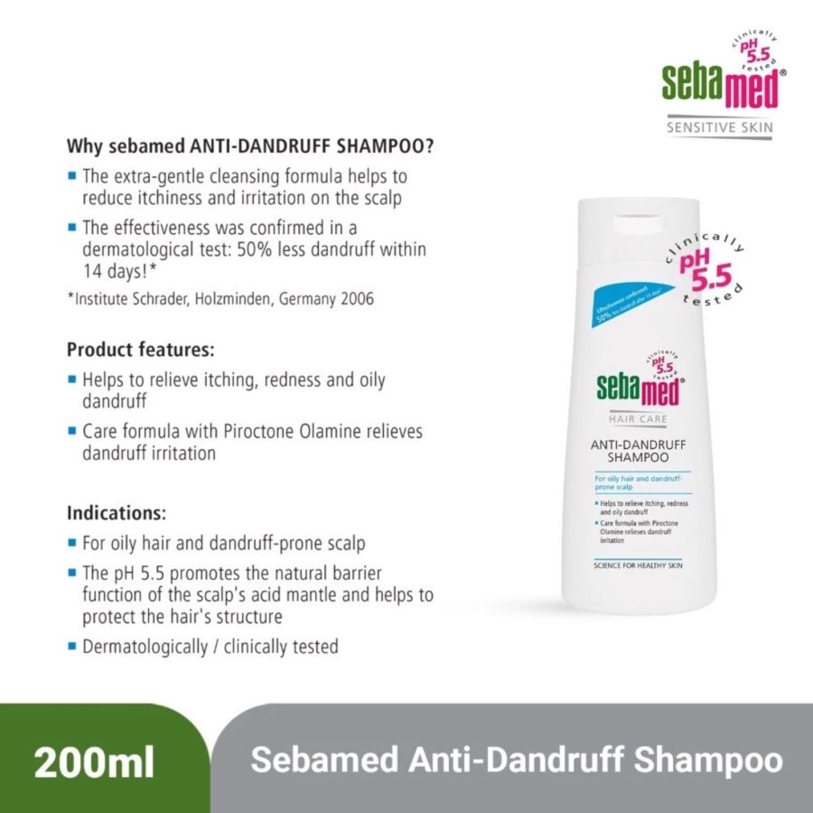 Sebamed Shampoo Anti Dandruff 200ml