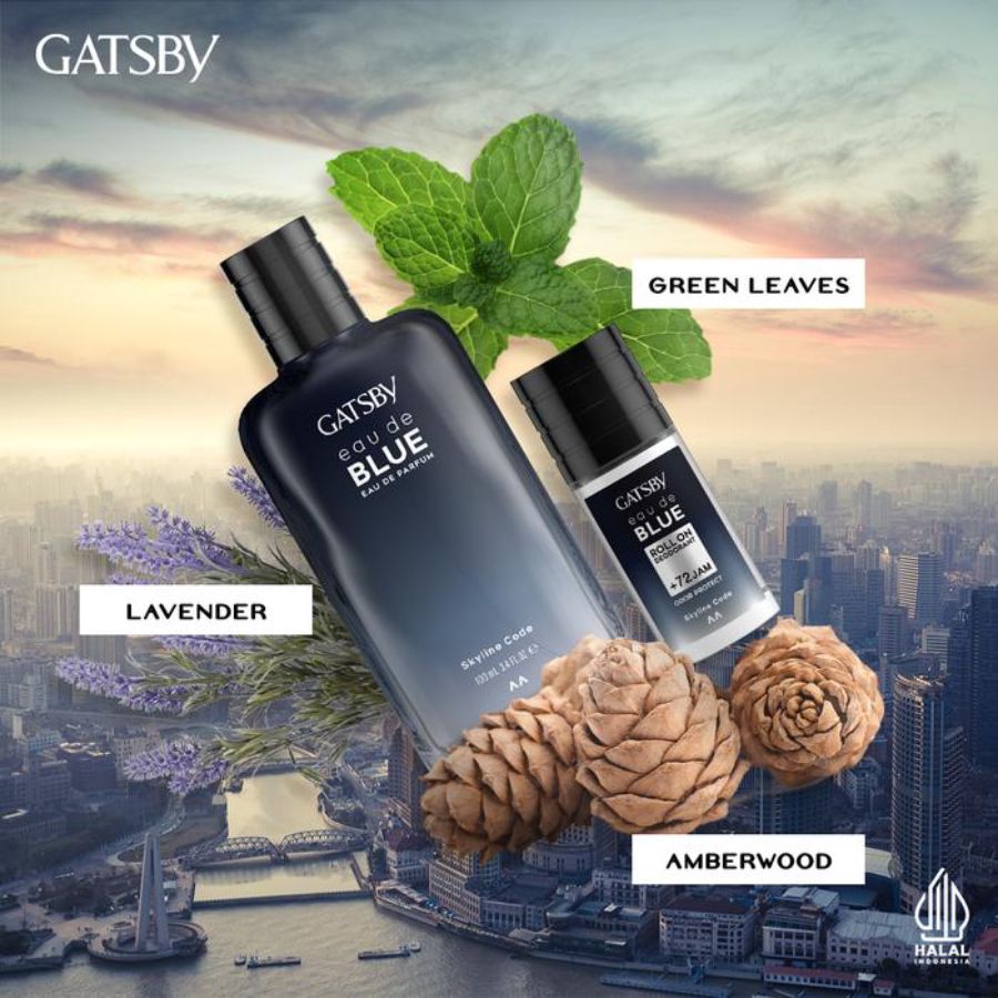 Gatsby Eau De Blue Skyline Code Eau de Parfum 100ml