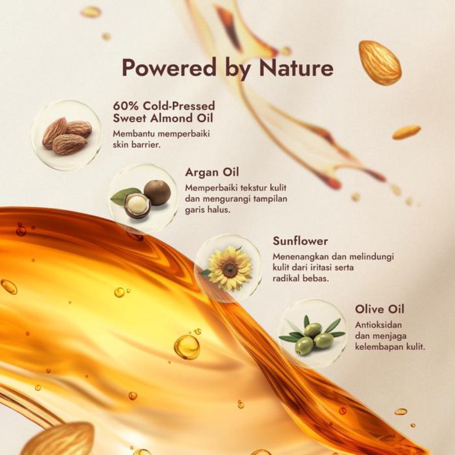 Buttered Cleansing & Nourishing Almond Shower Oil 160ml