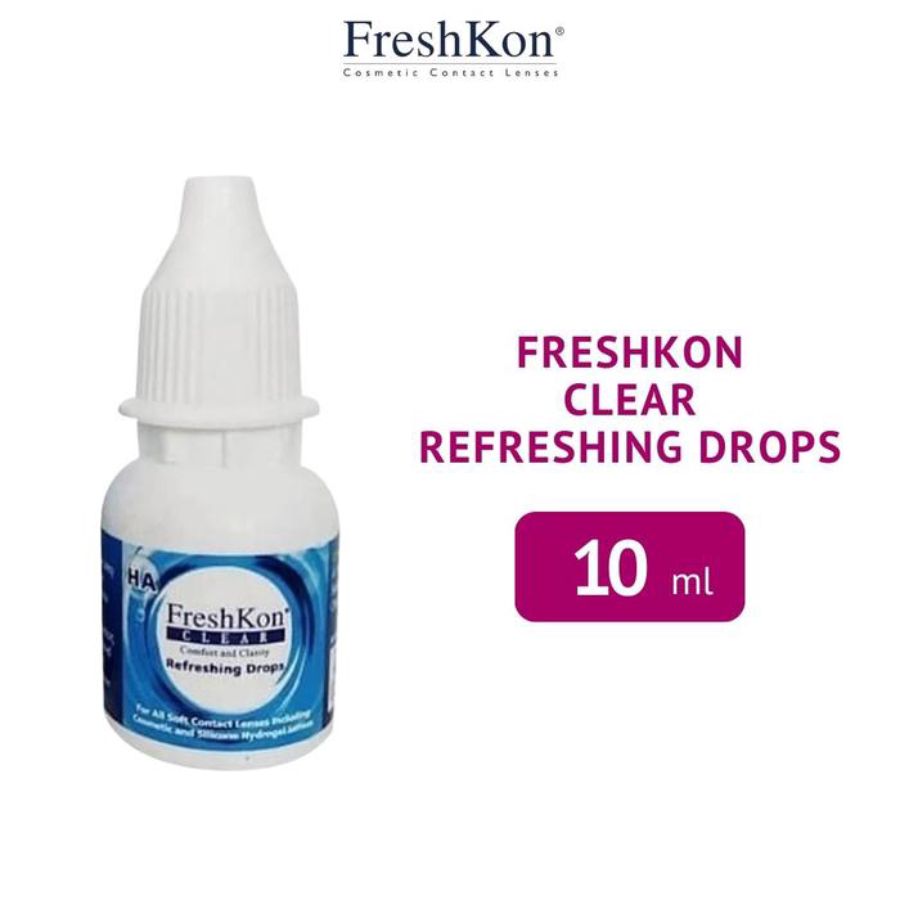 FreshKon Clear Refreshing Drops Cairan Softlens 10ml