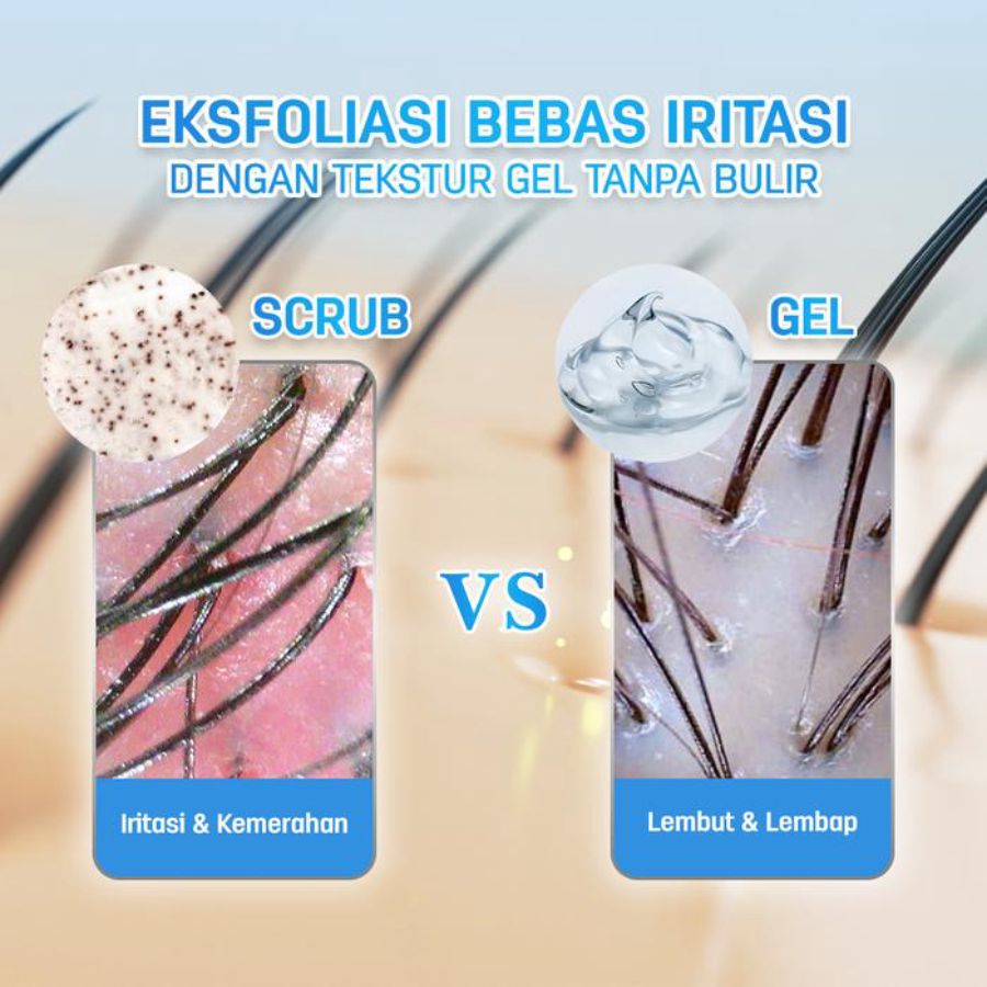 Erhair Scalperfect BHA & Allantoin Scalp Exfoliating Gel Perawatan Rambut 30gram