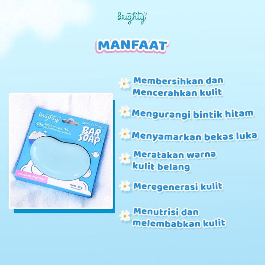 Brighty Glow & Bright Barsoap 85gram