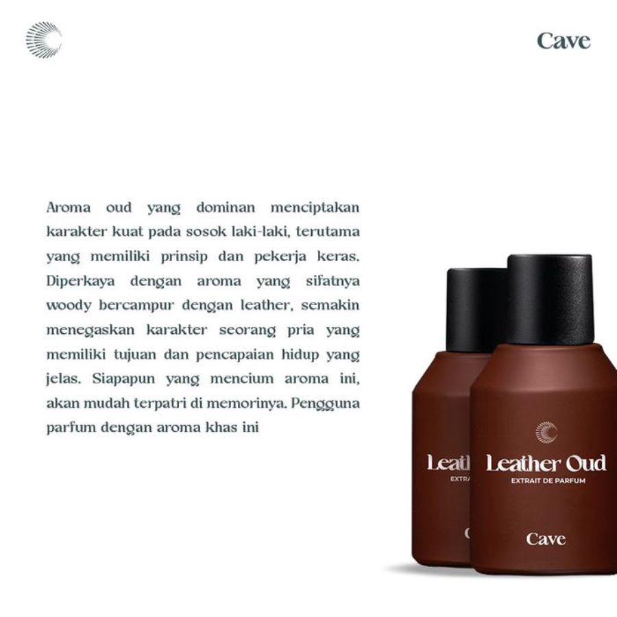 Cave Leather Oud Extrait de Parfum 30ml