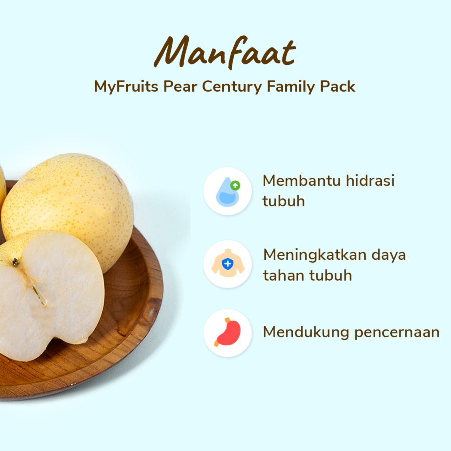 MyFruits Pear Century Family Pack 800gram