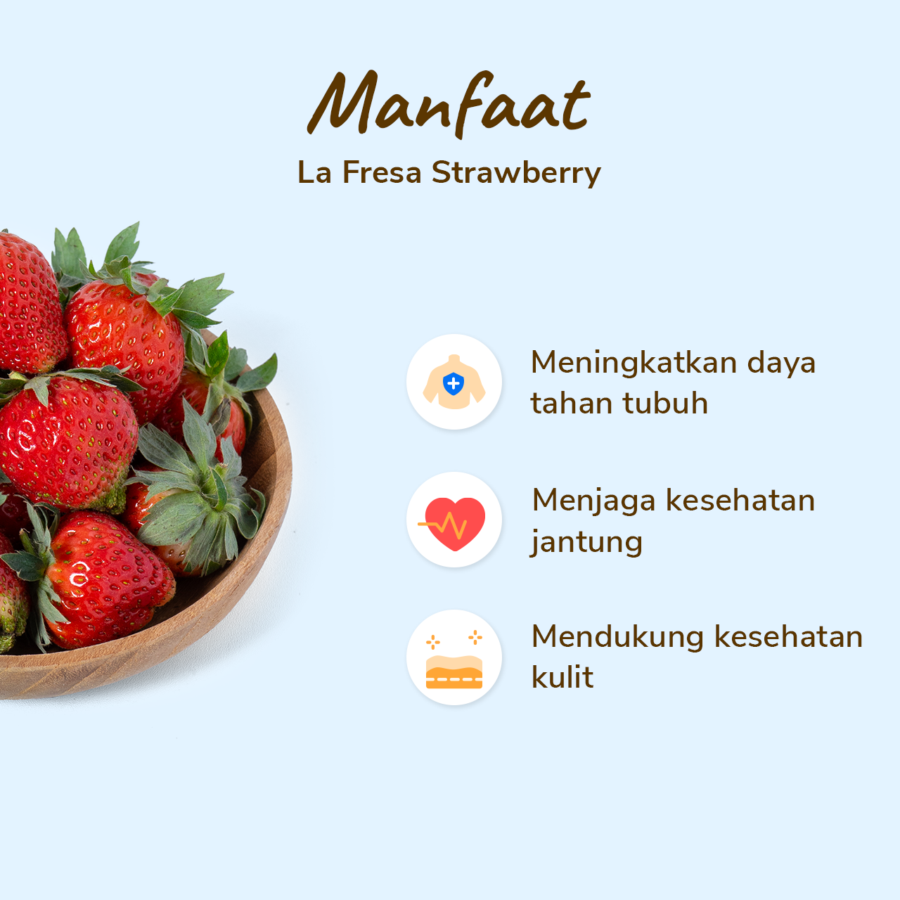Lafresa Strawberry Grade A 1pack