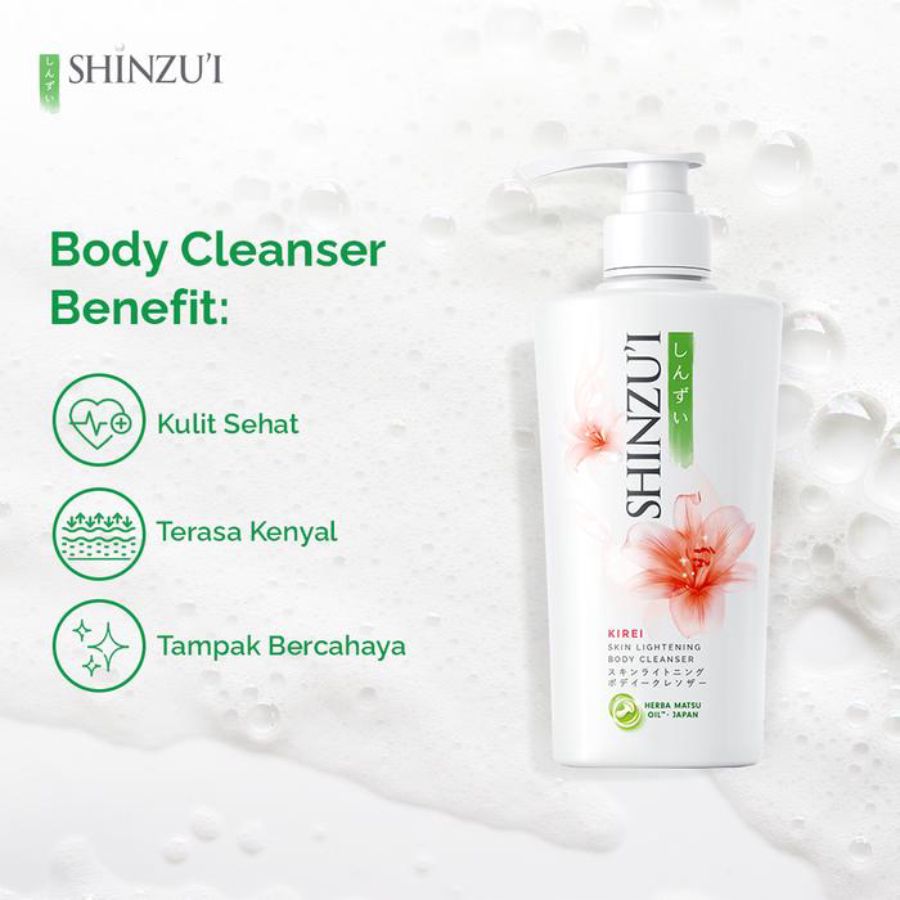 Shinzui Body Cleanser Kirei Botol 480ml