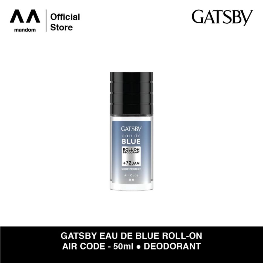 Gatsby Eau De Blue Air Code Deodorant Roll On 50ml
