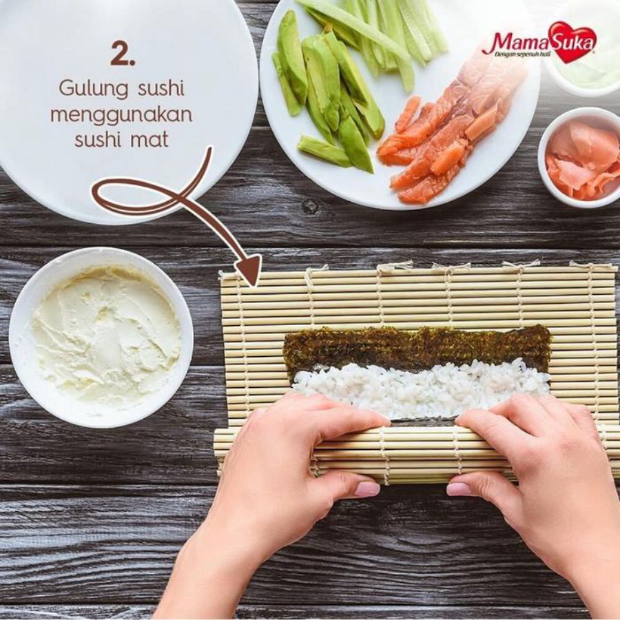 Mamasuka Sushi Nori Roasted Seaweed 20gram