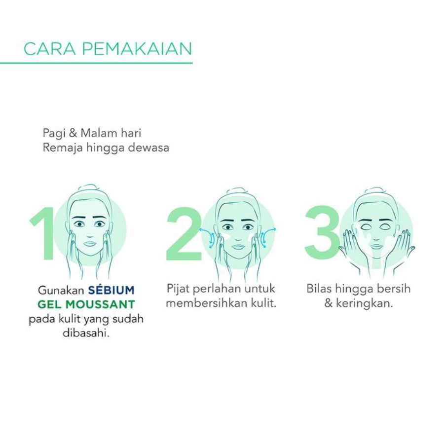 Bioderma Sebium Gel Moussant Oil Rebalancing Gel Cleanser 200ml