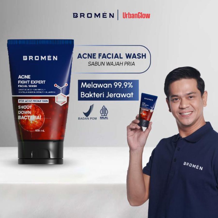Bromen Acne Fight Expert Facial Wash 100ml