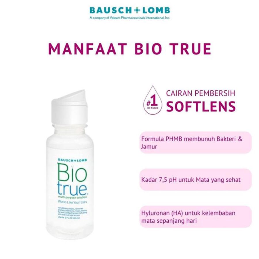Bio True Cairan Softlens 60ml