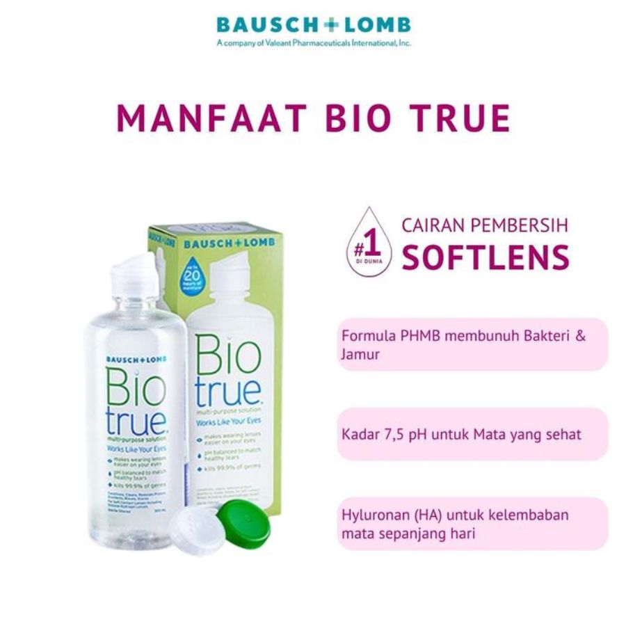 Bio True Cairan Softlens 300ml